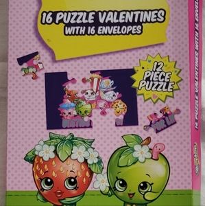Shopkins Puzzle Valentine's